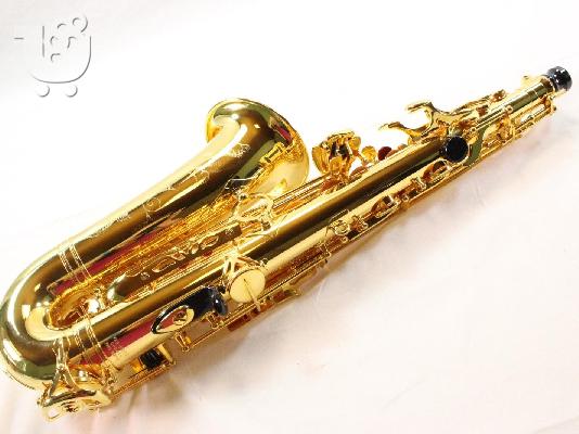 PoulaTo: Yamaha YAS-875EX Προσαρμοσμένη Άλτο Σαξόφωνο ΕΡΓΟΣΤΑΣΙΟ ΕΠΙΧΡΥΣΩΜΕΝΟ QuinnTheEskimo